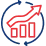 Consistent Business Growth Icon