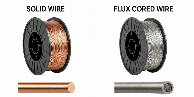 Solid Wire vs Flux Cored Wire from Shivshakti Metal