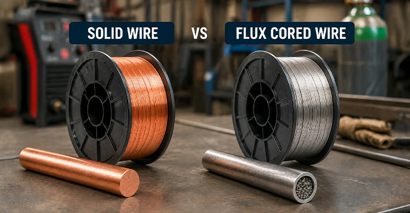 Solid Wire vs Flux Cored Wire