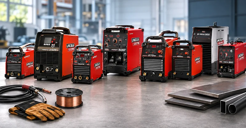 Lincoln Electric welding machines in India supplied by Shivshakti Metal